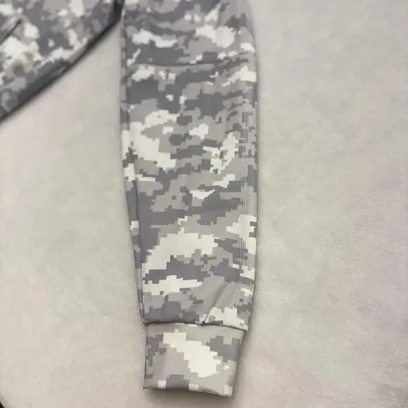 Green Bay Packers Men's NFL Salute to Service Gray Camo Hoodie Size L - Picture 10 of 10